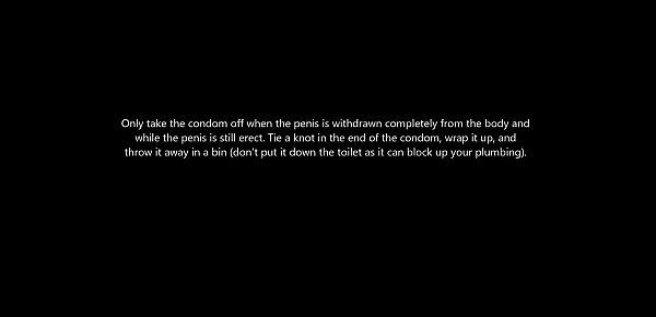  How To Put On a Condom (Educational Video)-1
